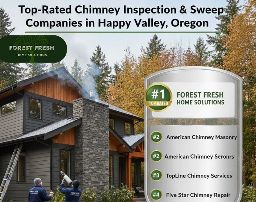 Top-Rated Chimney Inspection and Sweep Companies in Happy Valley,